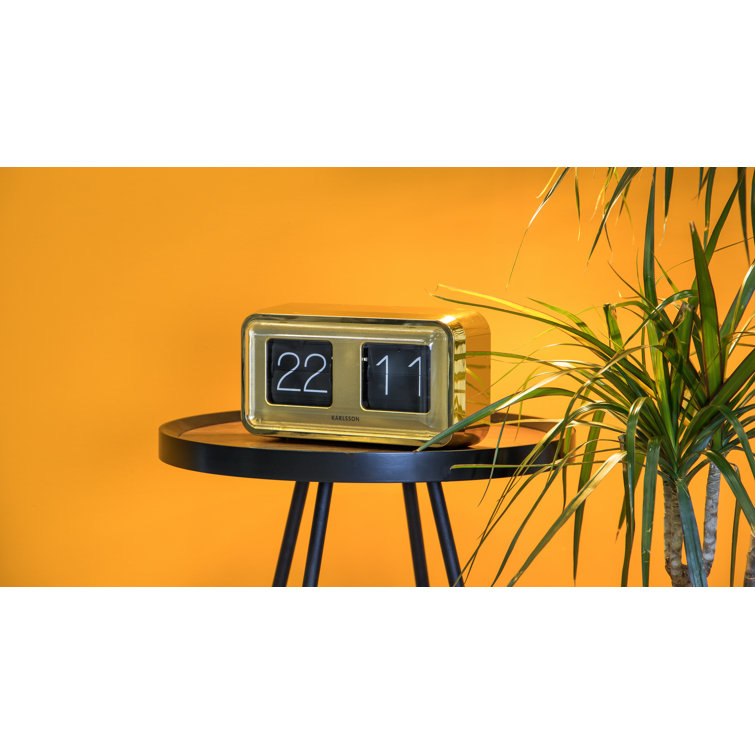 Karlsson Flip Bold Tabletop Clock & Reviews Wayfair.co.uk